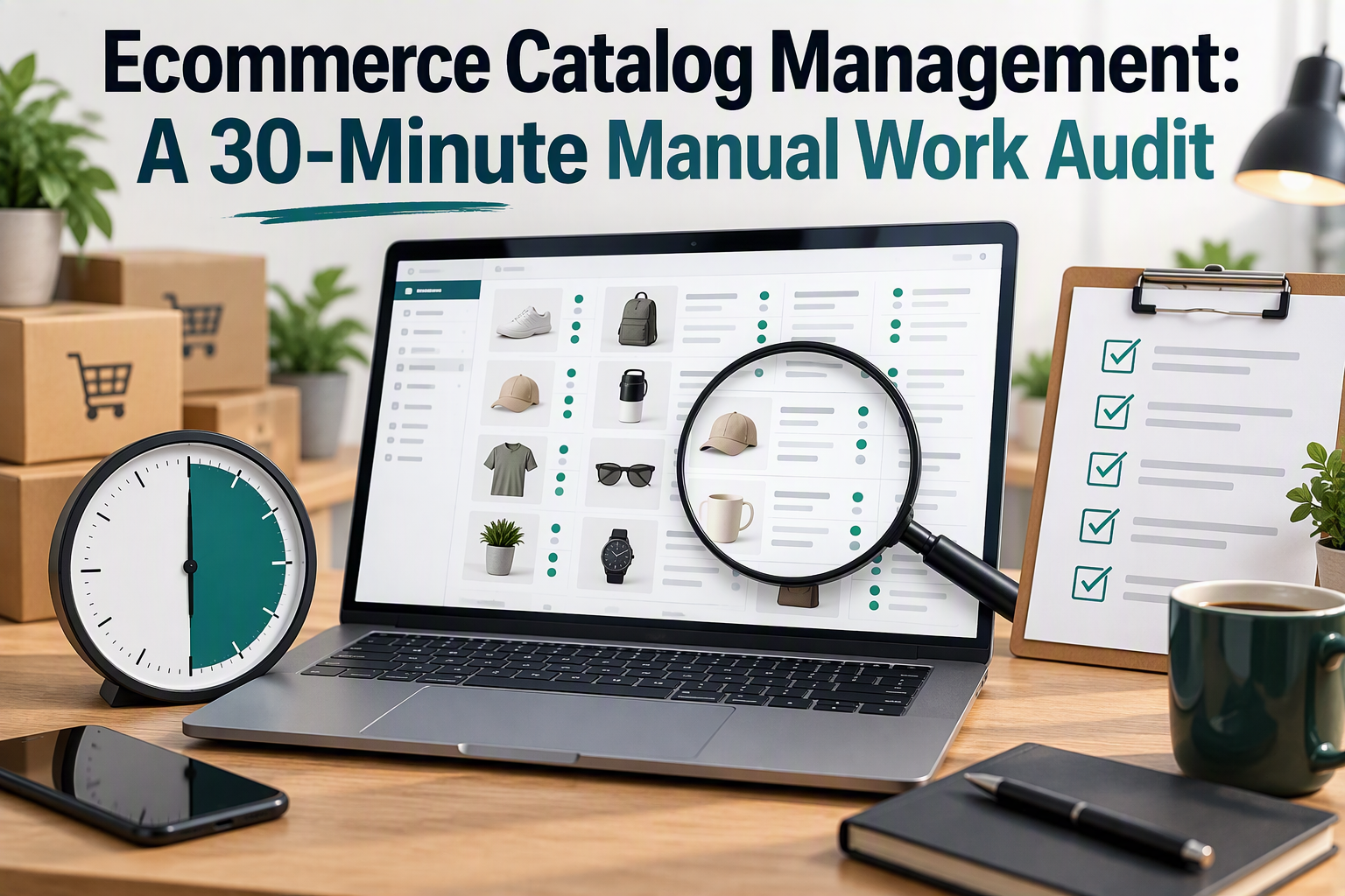 Ecommerce Catalog Management: A 30-Minute Manual Work Audit